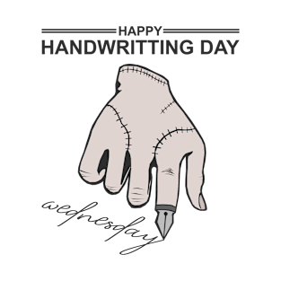 handwritting day T-Shirt