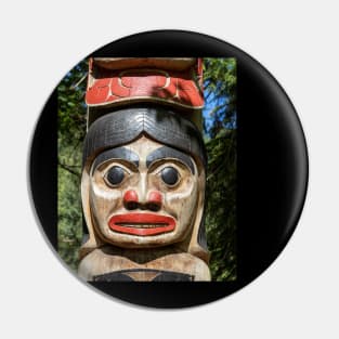 Totem Pole at Capilano Suspension Bridge Pin