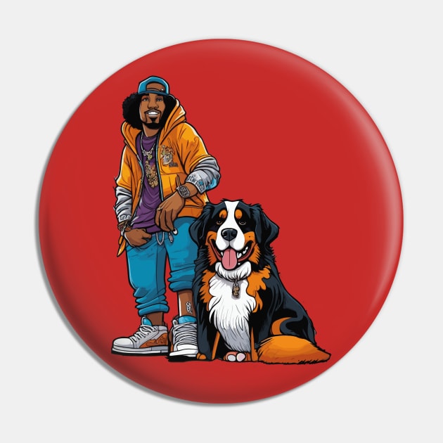 Rappers with Puppies Pin by Cheeky BB