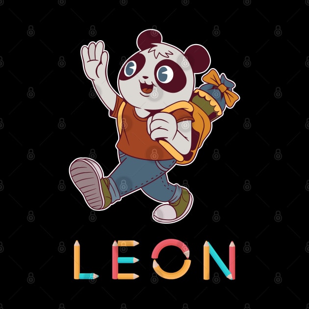 Einschulung Panda Leon by DePit DeSign