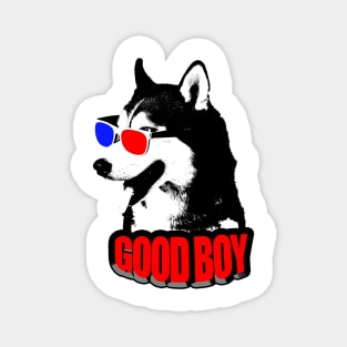 Dog lovers tshirt goodboy Magnet