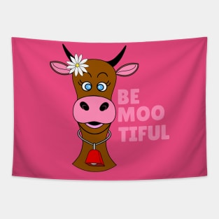 BEAUTIFUL Cow Lover Quote Tapestry