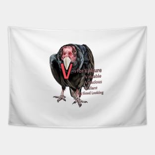 V is for Vulture Tapestry