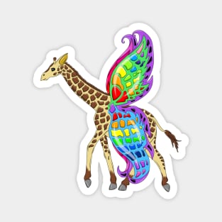 Giraffe Fly Magnet