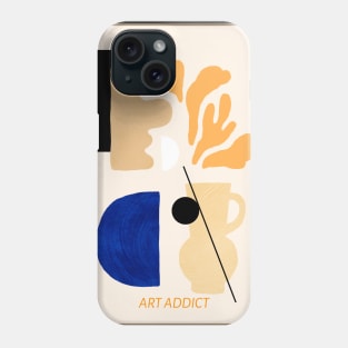 Pottery, Abstract Art, Art Addict Phone Case