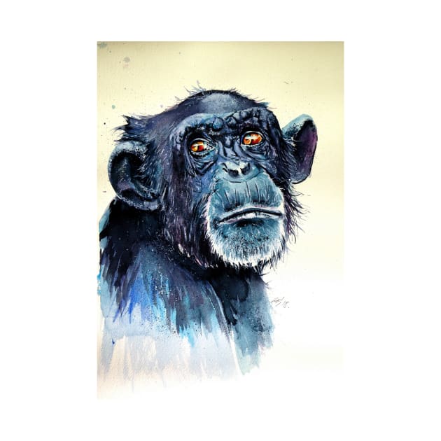 Chimpanzee by kovacsannabrigi