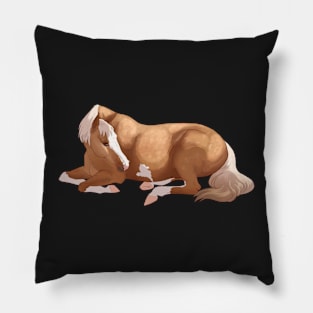 Sleepy Horse Pillow