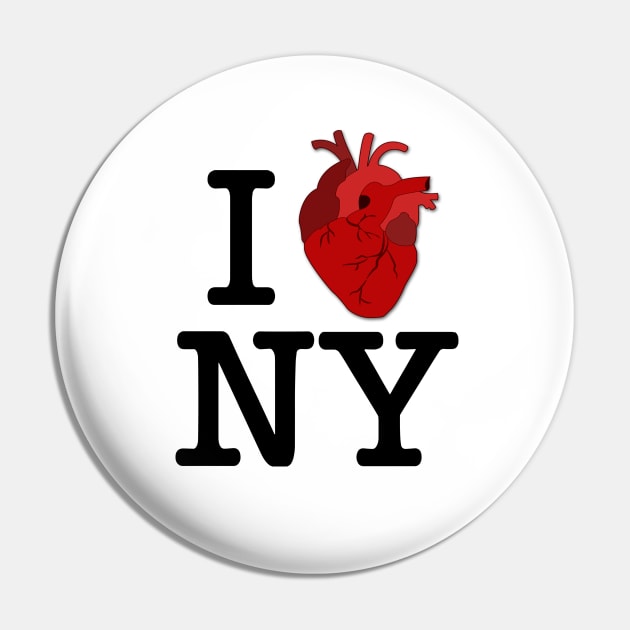 New York Pin by Nirvanax Studio