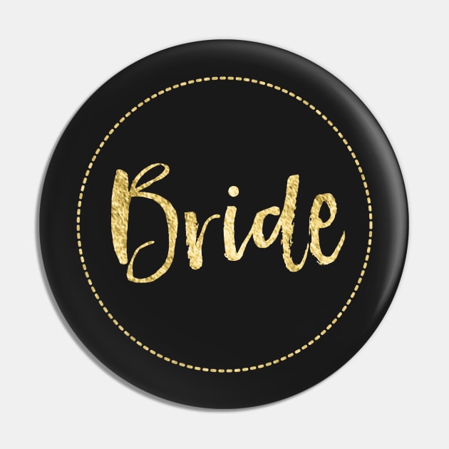 Bride | Bridal Swag Pin by greenoriginals