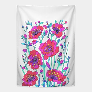 Poppy ornament Tapestry