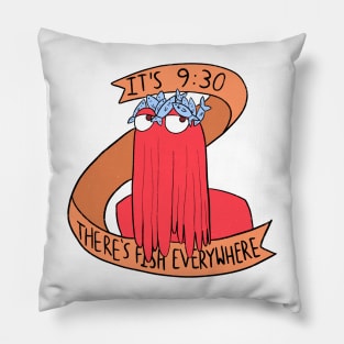 dhmis - it’s 9.30 there’s fish everywhere Pillow