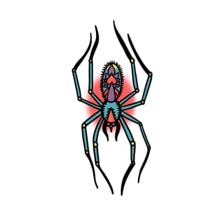 Neo Traditional Spider T-Shirt