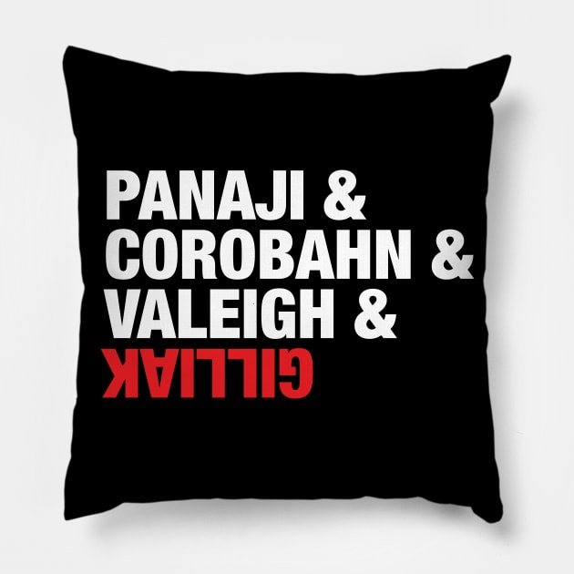 PANAJI, COROBAHN, VALEIGH & GILLIAK Pillow by KARMADESIGNER T-SHIRT SHOP