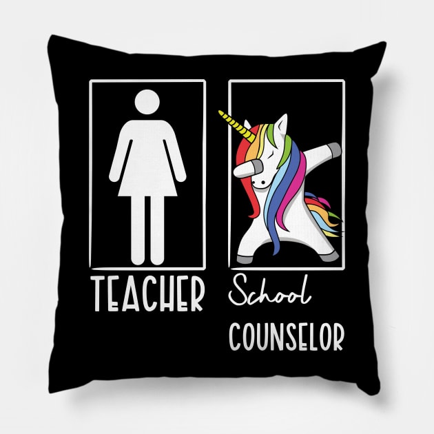 School Counselor Pillow by Xtian Dela ✅