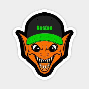 Boston Troll Magnet