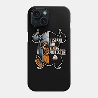 Husband Dad Viking Protector Proud Vikings Father Phone Case