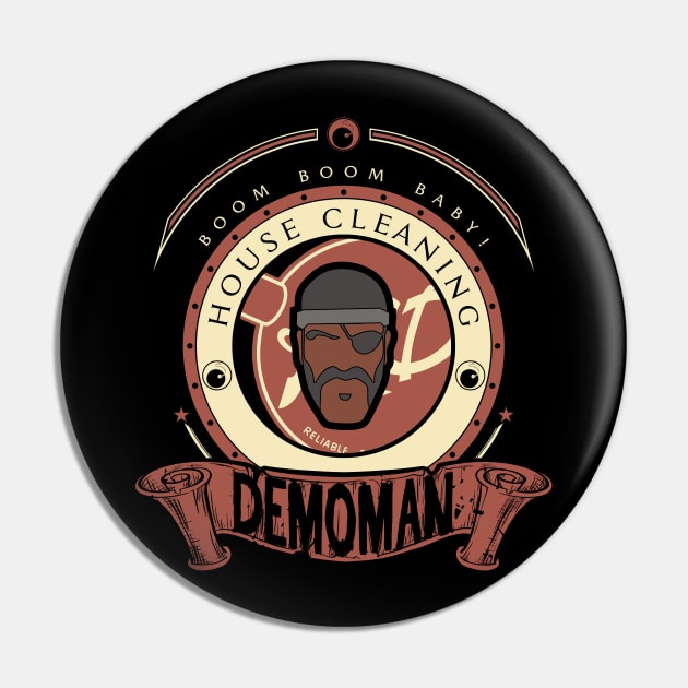 Demoman - Red Team Pin by FlashRepublic