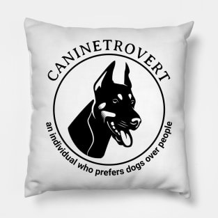 Caninetrovert Pillow