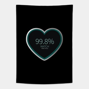 Hang The DJ - 99.8% MATCH. Black Mirror Tapestry