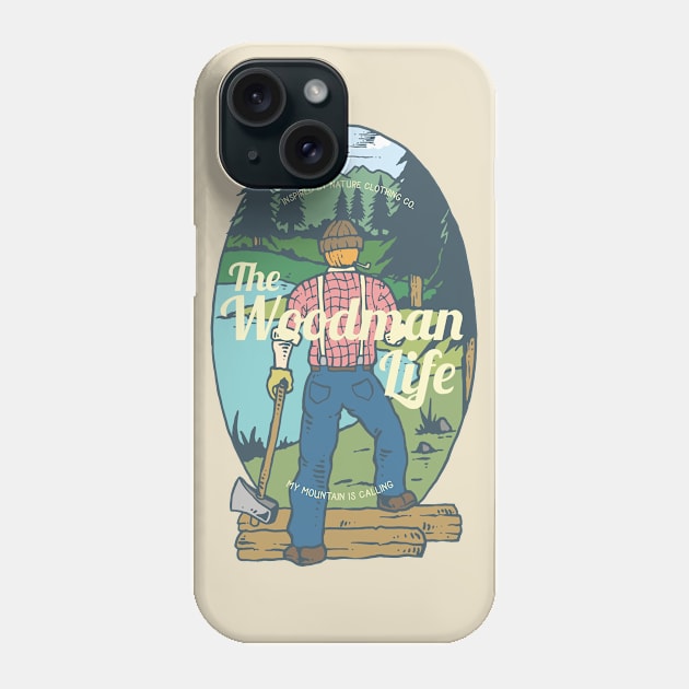 the woodman live Phone Case by MSC.Design