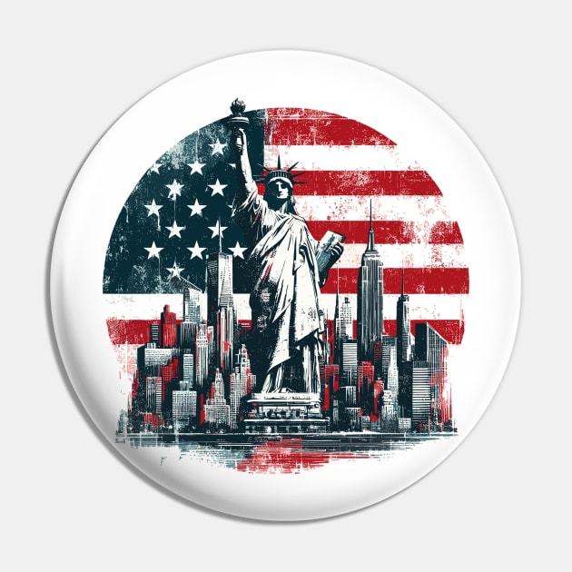 New York City Pin by Vehicles-Art