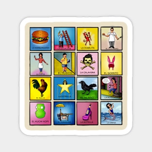 LoterÍa Hamburguesas Magnet