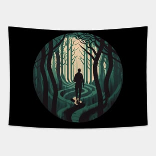 "The Dark and Twisty Road" Tapestry