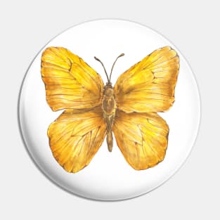 yellow butterfly Pin