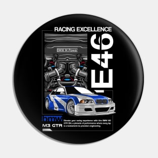 BMW E46 Racing Excellence Pin