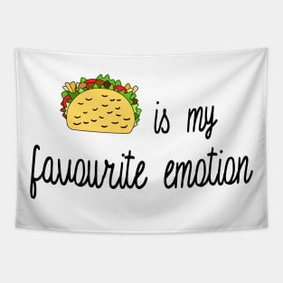 Taco is My Favorite Emotion Tapestry