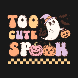 Retro Halloween Too Cute To Spook T-Shirt