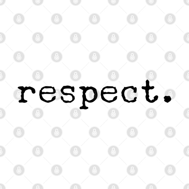 Respect - Motivational Words by Textee Store