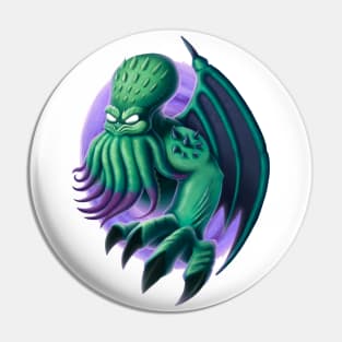 Galactic Cthulhu Pin