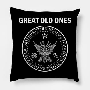 Seal of the Great Old Ones - White Pillow