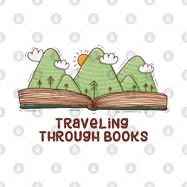 Discover traveling through books - Book - Totes