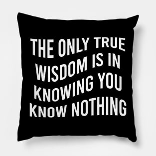 Socrates Pillow