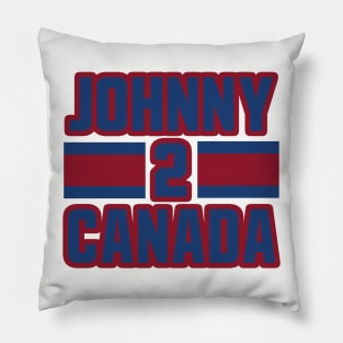 Johnny Canada to Montreal!!! Pillow