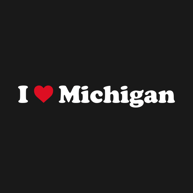 I ❤️ Michigan by Novel_Designs