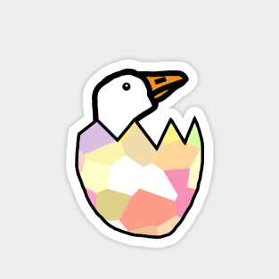 Baby Goose Easter Egg Magnet