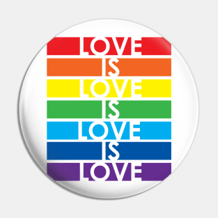 Love Is Love Pin