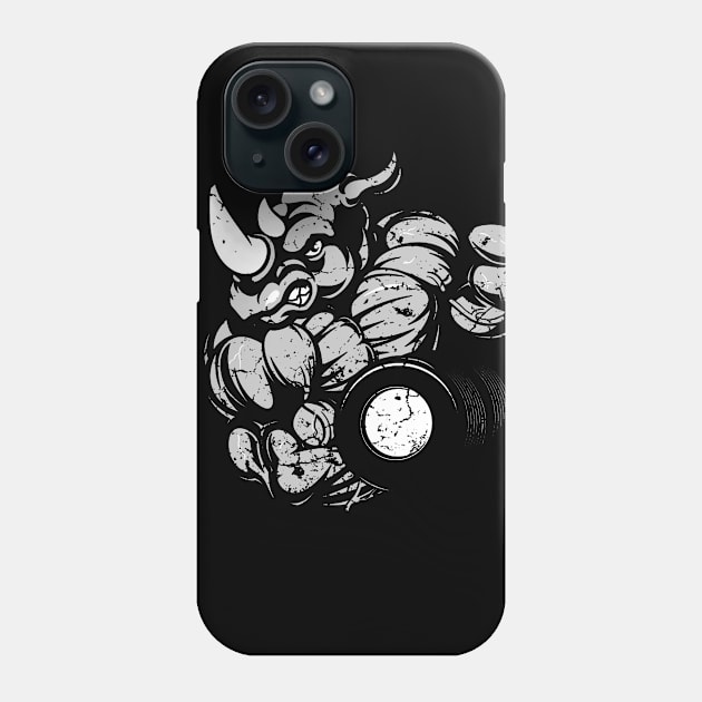 Bodybuilding Rhino Phone Case by Mila46