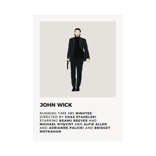 John Wick Minimalist Poster T-Shirt