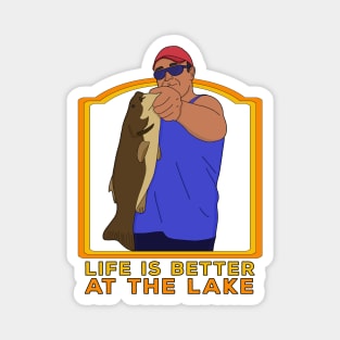Life is Better At The Lake Magnet