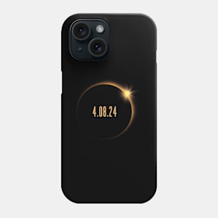 America Totality Spring 4.08.24 Total Solar Eclipse 2024 Phone Case