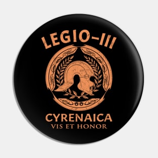 Legio III Cyrenaica Roman Legionary Pin