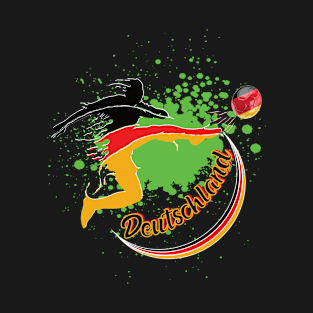 super Splash Fußballer für Deutschland T-Shirt