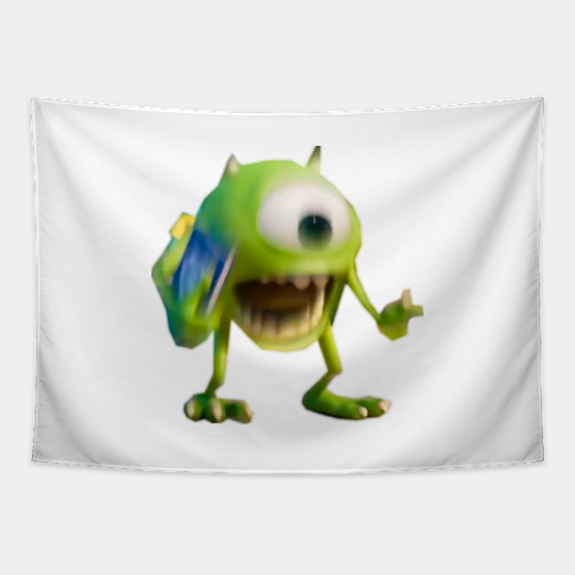 Mike Wazowski Meme - Mike Wazowski - Tapestry | TeePublic