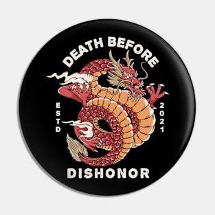 Death Before Dishonor Pin