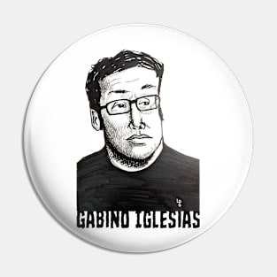 Gabino Iglesias Writer Pin