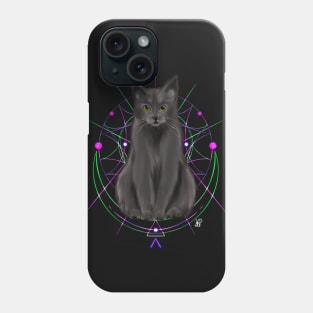 Psychedelic Cat Phone Case